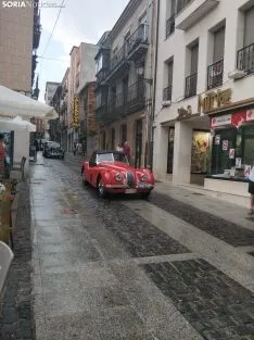 Una imagen del desfile a su paso por la calle Numancia. /SN