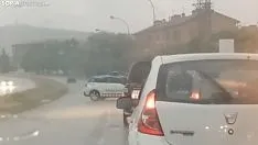 Una imagen de los efectos de la tormenta. /SN