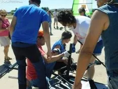 Una imagen de este sábado en el aeródromo. /SN