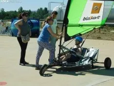 Una imagen de este sábado en el aeródromo. /SN