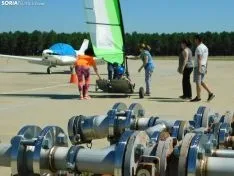 Una imagen de este sábado en el aeródromo. /SN
