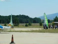 Una imagen de este sábado en el aeródromo. /SN