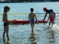 Foto 29 - 75 participantes en la primera traves&iacute;a a nado del Pantano