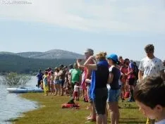 Foto 9 - 75 participantes en la primera traves&iacute;a a nado del Pantano
