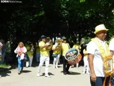 Una imagen de esta mañana en la capital soriana. /SN