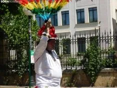 Una imagen de esta mañana en la capital soriana. /SN