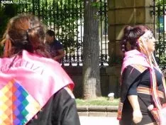 Una imagen de esta mañana en la capital soriana. /SN