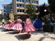 Una imagen de esta mañana en la capital soriana. /SN
