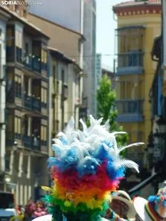 Una imagen de esta mañana en la capital soriana. /SN