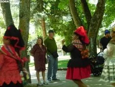 Una imagen de esta mañana en la capital soriana. /SN