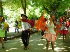 Una imagen de esta mañana en la capital soriana. /SN