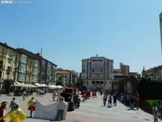 Una imagen de esta mañana en la capital soriana. /SN