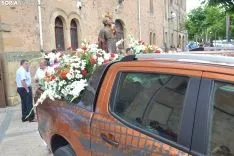 Una imagen de San Cristóbal en la capital. /SN