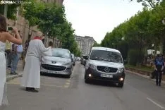 Una imagen de San Cristóbal en la capital. /SN
