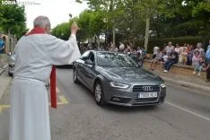 Una imagen de San Cristóbal en la capital. /SN