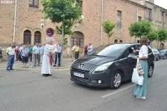 Una imagen de San Cristóbal en la capital. /SN