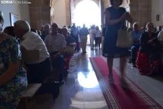 Una imagen de la romería de esta mañana en Cabrejas. /SN