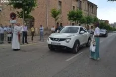 Una imagen de San Cristóbal en la capital. /SN