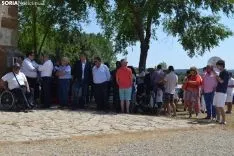 Una imagen de la romería de esta mañana en Cabrejas. /SN