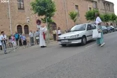 Una imagen de San Cristóbal en la capital. /SN
