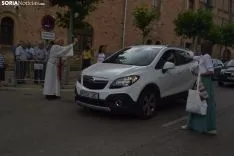 Una imagen de San Cristóbal en la capital. /SN