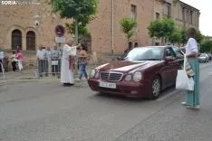 Una imagen de San Cristóbal en la capital. /SN