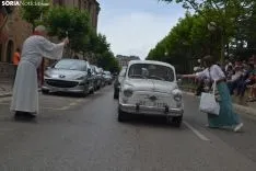 Una imagen de San Cristóbal en la capital. /SN