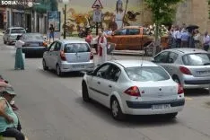Una imagen de San Cristóbal en la capital. /SN