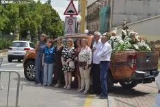 Una imagen de San Cristóbal en la capital. /SN