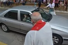 Una imagen de San Cristóbal en la capital. /SN