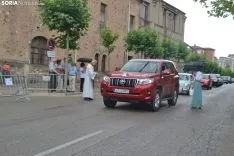 Una imagen de San Cristóbal en la capital. /SN