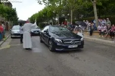 Una imagen de San Cristóbal en la capital. /SN