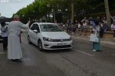 Una imagen de San Cristóbal en la capital. /SN