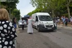 Una imagen de San Cristóbal en la capital. /SN