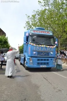 Una imagen de San Cristóbal en la capital. /SN