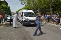 Una imagen de San Cristóbal en la capital. /SN