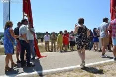Una imagen de la romería de esta mañana en Cabrejas. /SN