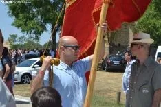 Una imagen de la romería de esta mañana en Cabrejas. /SN
