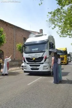Una imagen de San Cristóbal en la capital. /SN