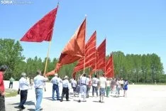 Una imagen de la romería de esta mañana en Cabrejas. /SN