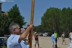 Una imagen de la romería de esta mañana en Cabrejas. /SN