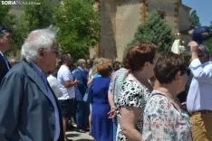 Una imagen de la romería de esta mañana en Cabrejas. /SN