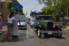 Una imagen de San Cristóbal en la capital. /SN