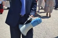 Una imagen de la romería de esta mañana en Cabrejas. /SN