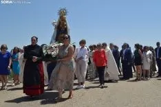 Una imagen de la romería de esta mañana en Cabrejas. /SN