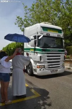 Una imagen de San Cristóbal en la capital. /SN