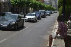 Una imagen de San Cristóbal en la capital. /SN