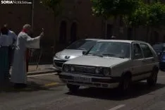 Una imagen de San Cristóbal en la capital. /SN