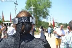 Una imagen de la romería de esta mañana en Cabrejas. /SN