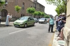 Una imagen de San Cristóbal en la capital. /SN